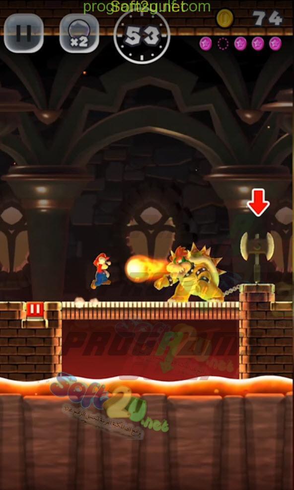سوبر ماريو رن Super Mario Run صور من داخل اللعبة