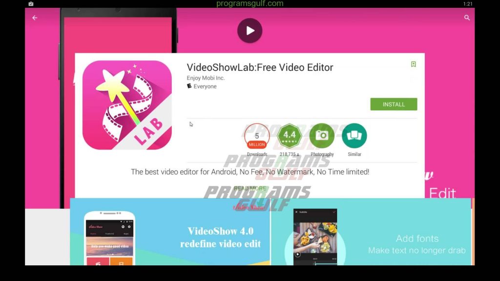 تحميل برنامج فيديو شو VideoShow محرر الفيديو الرائع لإنشاء وتعديل أجمل مقاطع الفيديو