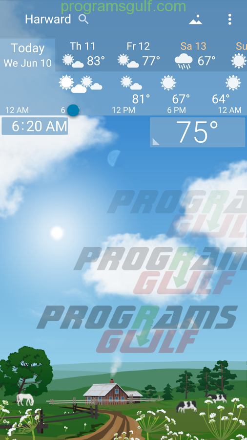 تحميل تطبيق yo window weather لمتابعة أحوال الطقس