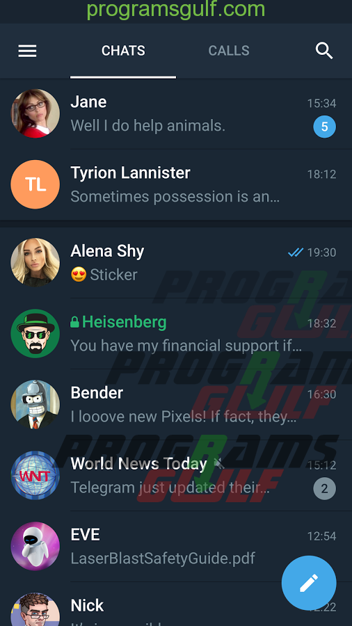 تحميل تطبيق Telegram X النسخة المحسنة من التطبيق