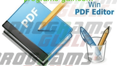 تحميل برنامج Win PDF Editor لقراءة وتحرير ملفات الـPDF