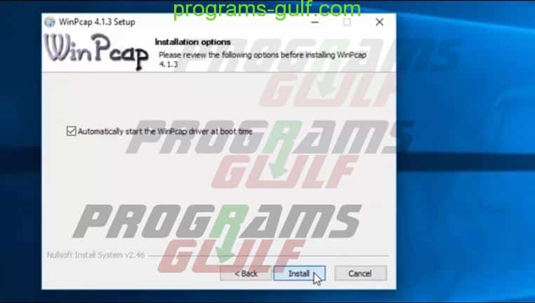تحميل برنامج winpcap للكمبيوتر