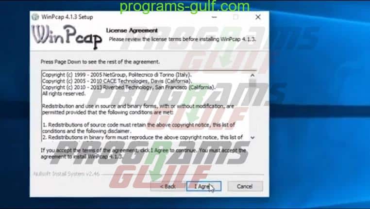 تحميل برنامج winpcap للكمبيوتر