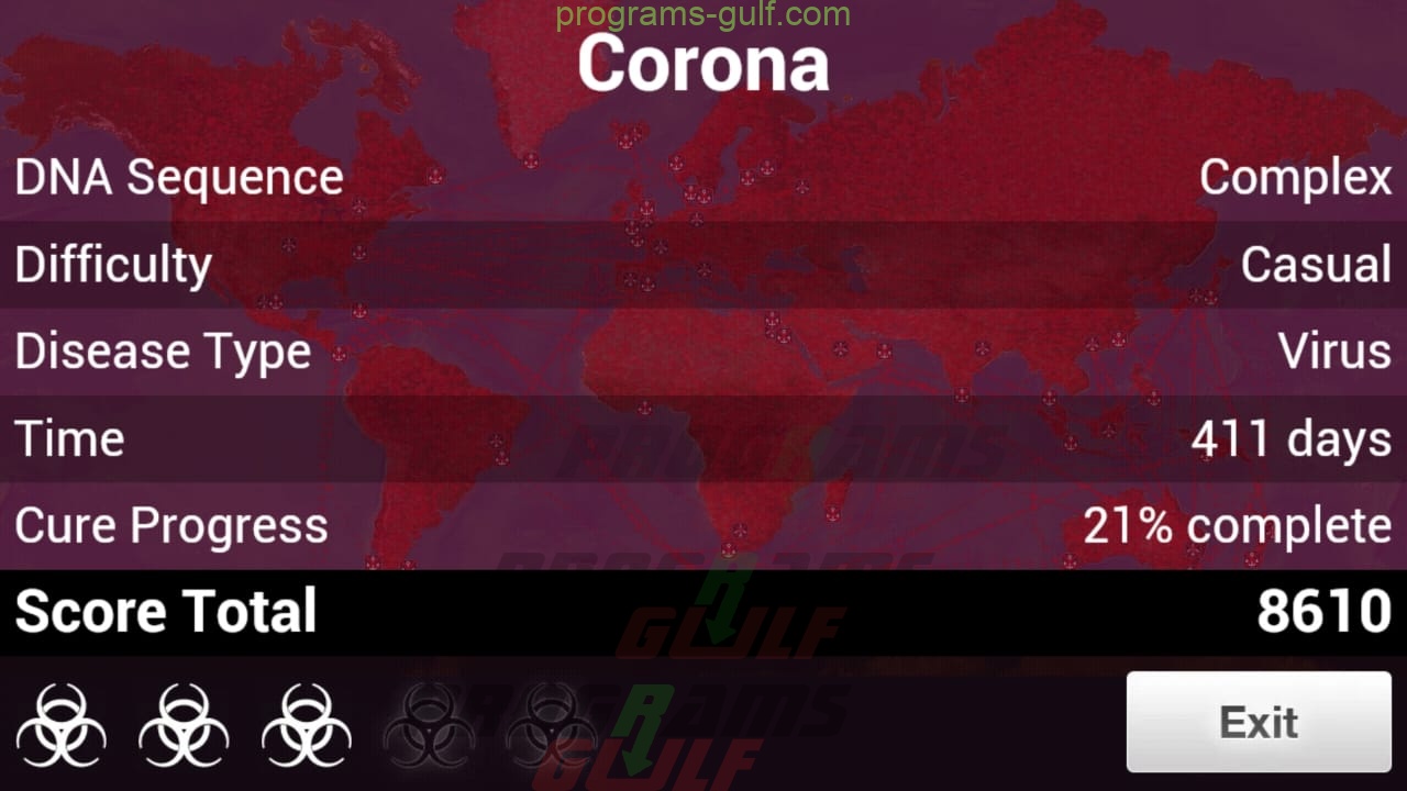 corona virus has destroyed the world