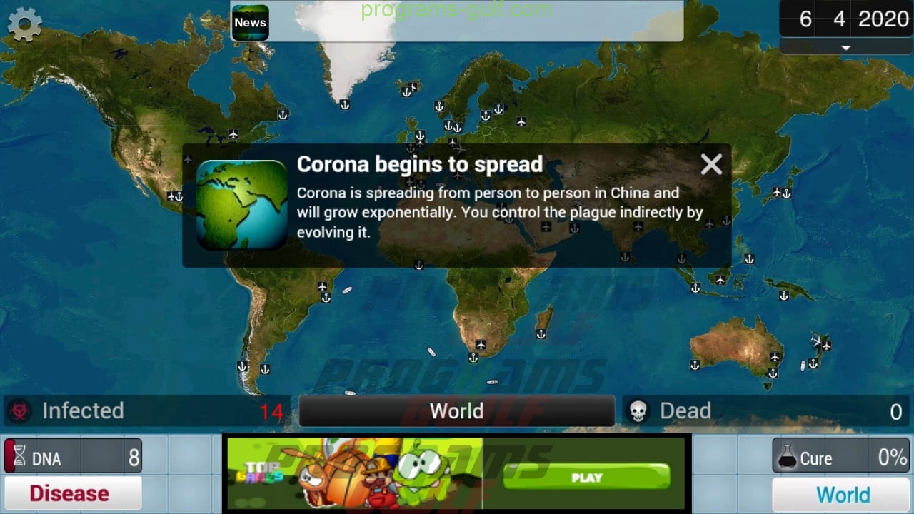 coronavirus game 2020