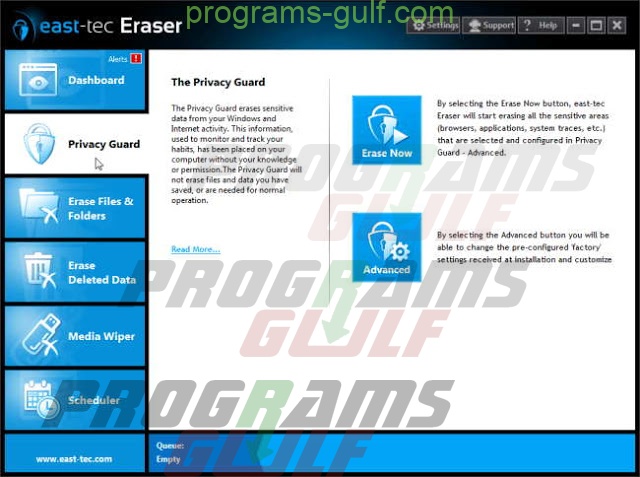 برنامج East-Tec Eraser للكمبيوتر