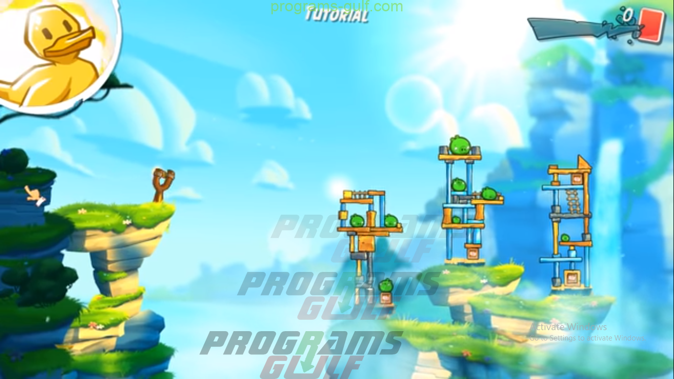 لعبة Angry Birds للكمبيوتر