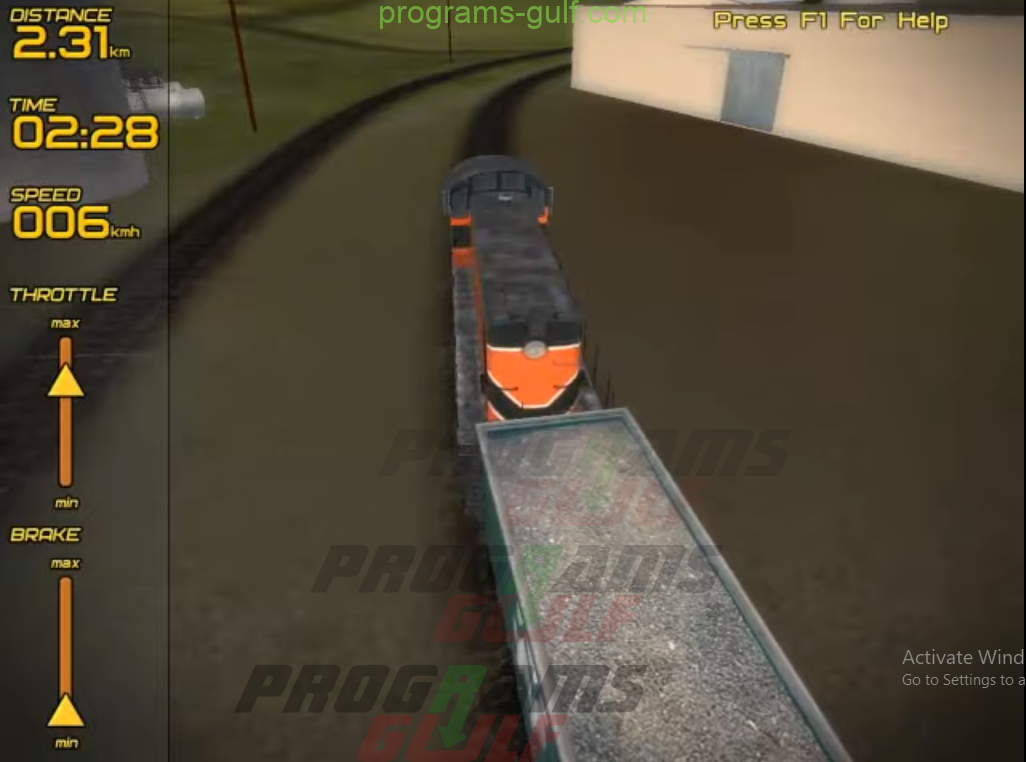 لعبة Freight Train Simulator