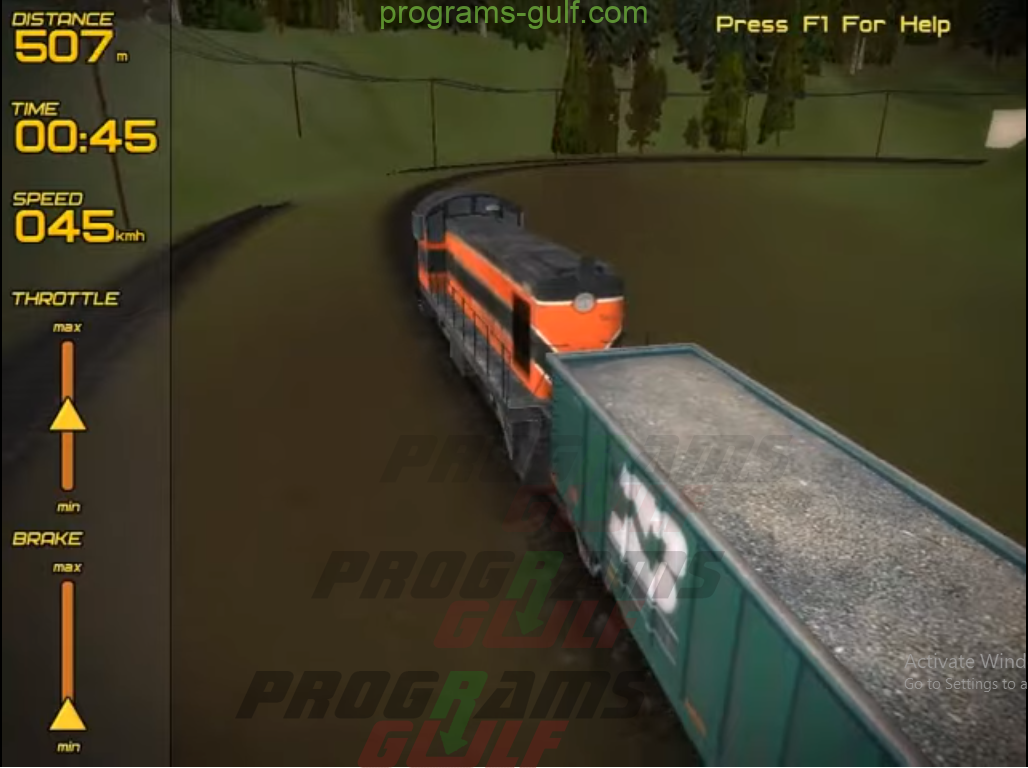 لعبة Freight Train Simulator