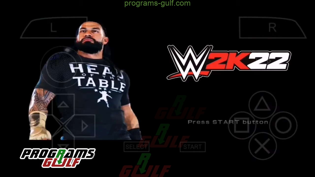  تحميل لعبة المصارعة WWE 2k22 للاندرويد على محاكي PPSSPP